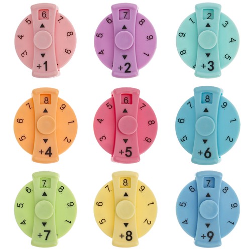 9Pcs Plastic Math Spinner Add Subtract or Multiplication Division Spinners qiGlW - Picture 15 of 22