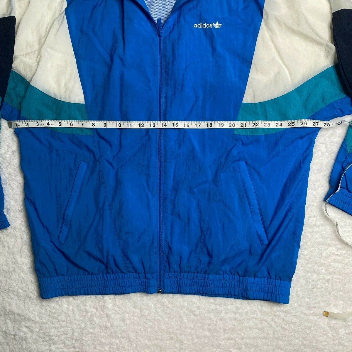 88-89 FCブルーメネック 選手用 ＜スイス＞M アディダス M1859m Rare Vintage ADIDAS D8 F192 Windbreaker Blue Jacket Men's Large | eBay
