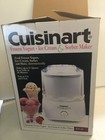 Cuisinart ICE 20 New in box Frozen Yogurt Sorbet Ice Cream Maker 15 Quart