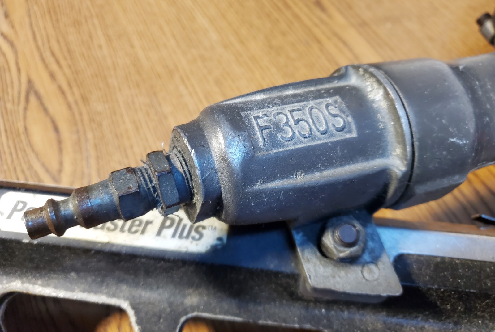 Paslode Model F350S Pneumatic PowerMaster Plus Paper Strip Nail Draming Gun