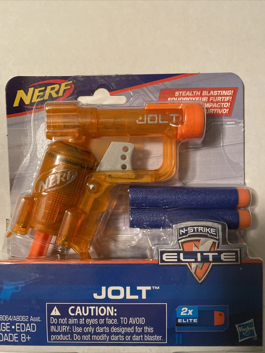 Nerf N-Strike Elite Jolt Blaster with 2 Darts Hasbro Ages | eBay