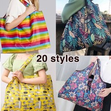 US XL Thicken Eco-Friendly Foldable Grocery Shopping Tote Shoulder Bag Handbag