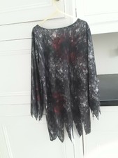 Halloween 2-częściowy strój tunika i spodnie wiek 11 - 12 lat