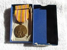 WW2 Asiatic Pacific Campaign medal Mint original box  w/ribbon bar super nice 