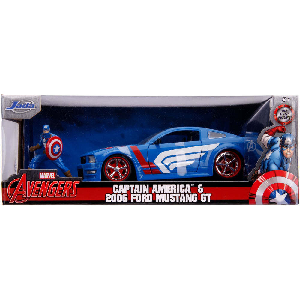 Marvel Avengers 2006 Ford Mustang GT 1:24 Scale Diecast
