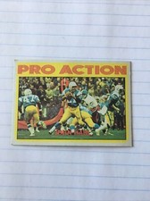 1972 Topps Pro Action, John Hadl#254