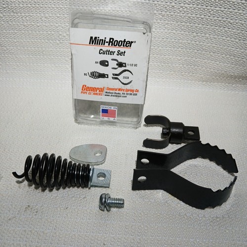 Set Taglierina Mini Rooter con AH, 1 1/2 UC, BG, 2 PZB (Made In USA) - Foto 2 di 2