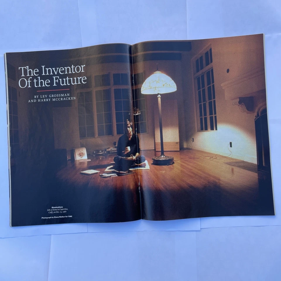 🟥 TIME 💎 Special Commemorative Issue 🧲 STEVE JOBS 1955–2011 🍀 EZ🔒 VERY GOOD - Image 4 of 4