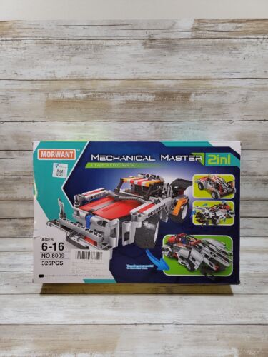 NEW Morwant Mechanical Master 2 in 1 DIY Remote Control Vehicle 8009 Read Descr. - Picture 2 of 4