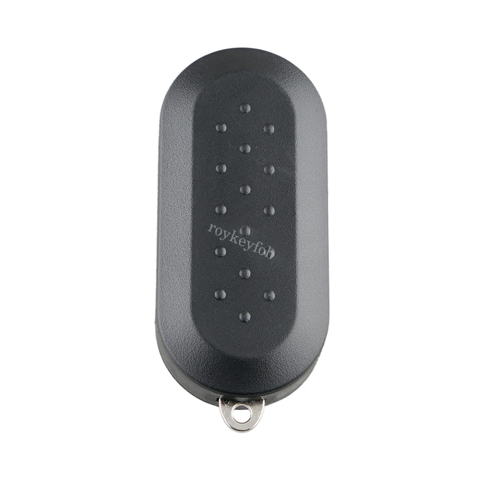 Smart Key Fob Carcasa Carcasa Control Remoto Coche para Fiat 500 Blade 2012 2013 2014 2015 Sin Cortar Foto 3 de 4
