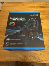 Insten 3.5mm Gaming Headset with Mic RGB Backlight