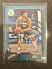 Jordan Nwora Rookie 2020-21 Panini Playbook #170 Milwaukee Bucks Basketball RC