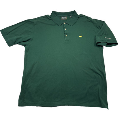 Vintage Masters Shirt Mens 2XL Golf Polo Embroidered Augusta National Collection