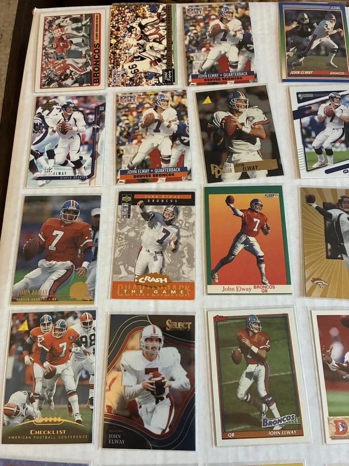 John Elway 50 Card Lot - Image 2 of 4