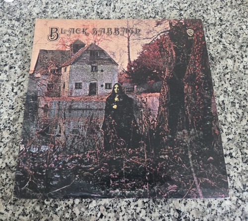 Black Sabbath Self TItled S/T Vinyl LP 1970 WS 1871 Green Label Warner Ozzy Rare