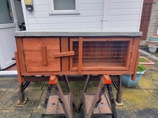 Guinea pig or dwarf rabbit cage, sturdy hand built (see details)