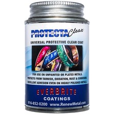 Metal Protective Coating - 4 Oz. Clear Finish