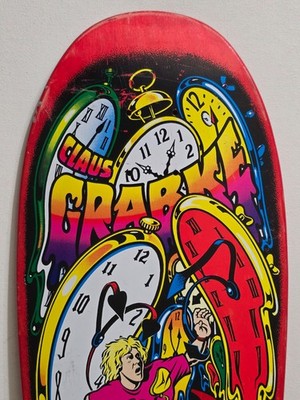 CLAUSE GRABKE SANTA CRUZ SKATEBOARD DECK JIM PHILLIPS REISSUE