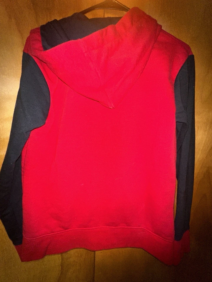 耐克 Jordan Jumpman 23 全拉链连帽衫运动衫红色男孩 M 码 — 第 4/4 张图片