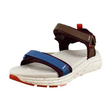 Vionic Walk Max Wanderer Women's Sandals Ivory/Brown Multi Leather Size 13 M