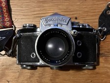 VINTAGE Exakta VXIIa Jhagee Dresden Camera Carl Zeiss Jena Biotar 2/58 Lens