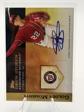 2012 Topps Golden Moments Auto Drew Storen #GMA-DST Auto CCSC0022