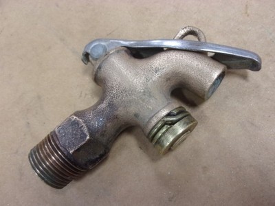 Vtg Brass Bronze Faucet Oil Product Barrel Drum Drain Valve Bulk Tank Dispensing