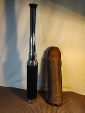 🔥Vintage WOLLENSAK 25x Vari-Power TELESCOPE with Leather Zip Case Antique 