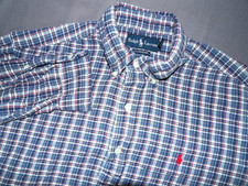 Polo Ralph Lauren Classic Fit Long Sleeved Plaid Button Up Shirt Men's Large