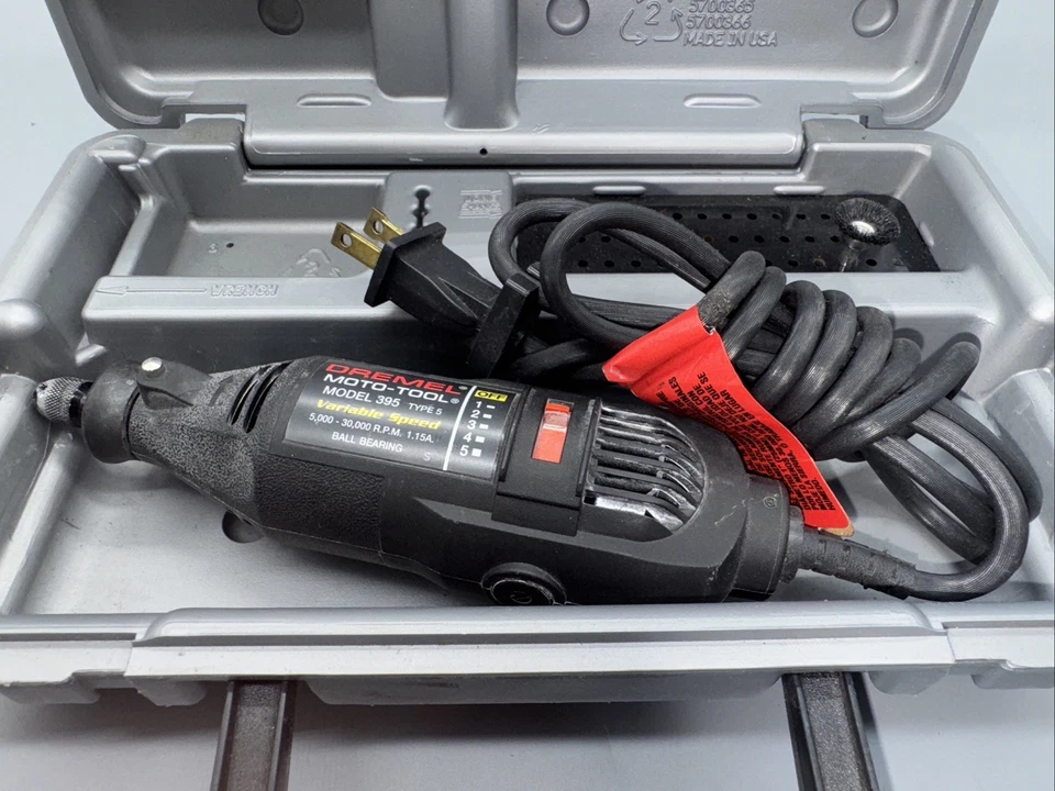 Dremel Moto-Tool 395 Type 5 Rotary Tool Variable Speed 5,000-30,000 RPM w/ Case - Image 2 of 4