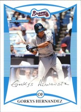 2008 Bowman Draft Prospects #BDPP99 Gorkys Hernandez FG - BB