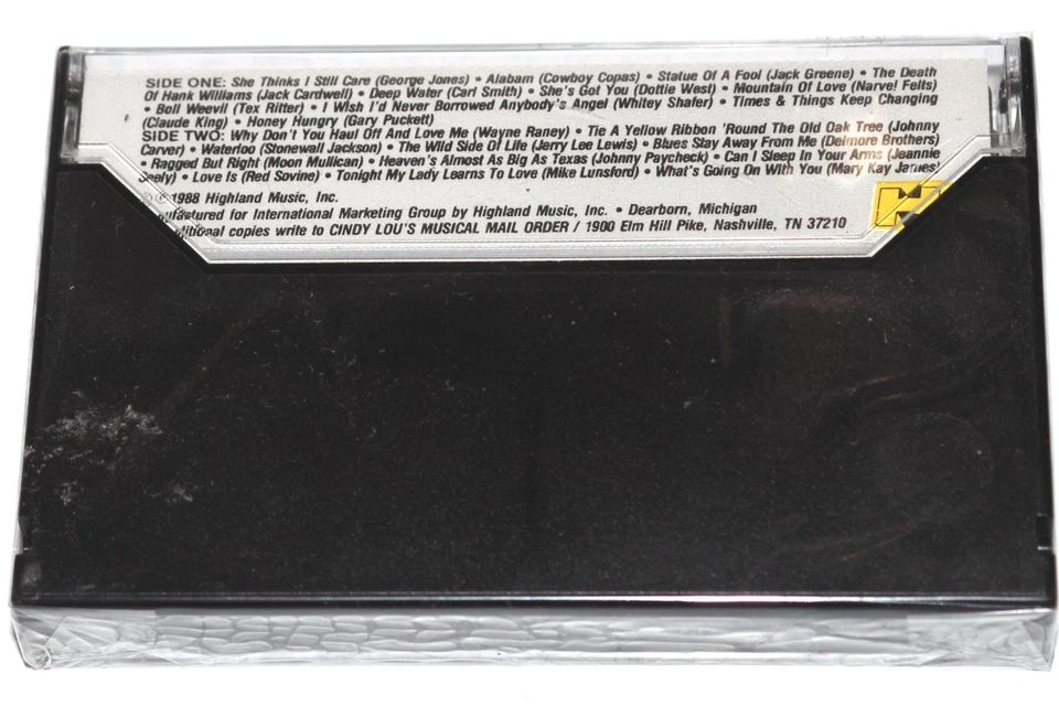 Country Stars II Volume Two (Cassette Tape 1988) IMG-3002 NEW SEALED - Image 2 of 4