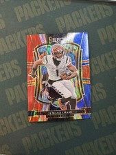 2025 Panini Select Ja’marr Chase Red Blue Shock Prizm #157 Bengals 