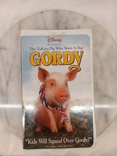 Disneys Gordy VHS, 1995 Clamshell NEW SEALED