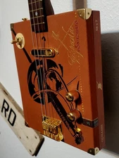 4 String Electric Cigar Box Guitar
