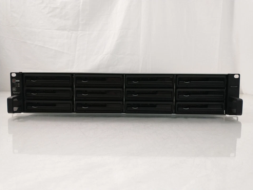 Synology RackStation RX1214RP 12 Bay 12TB NAS Rack Expansion Unit - With HDDs - Image 2 of 4