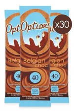 Options Belgian Hot Chocolate Sachets Pack of 30 x 11g, Rich and Creamy