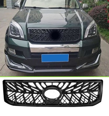 For Toyota Prado LC120 FJ120 2003 - 2009 Front Bumper Grille Black TRD Style