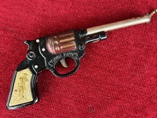 Vintage Cowboy Toy Cork Gun Spring Projectile Pistol Not Working
