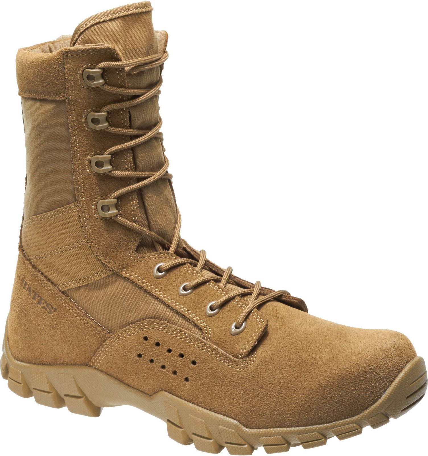 S Cobra 8" Coyote Side Zip Hot Weather Jungle Boot