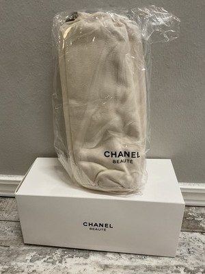 Chanel Beaute Throw Blanket with Travel Pouch Travel GWP | eBay