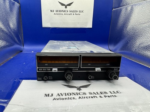 BENDIX/KING KX 155 P/N 069-1024-01 14 VDC WITH GLIDE/SLOPE WITH FAA FORM 8130-3