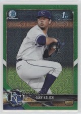 2018 Bowman Chrome Prospects Mega Box Green Mojo Refractor 92/99 Jake Kalish 4pn