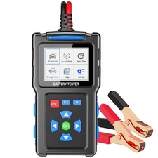 Car Battery Tester 12V 24V, BT300 Auto Battery Load Tester, 20-2000 CCA, Auto 