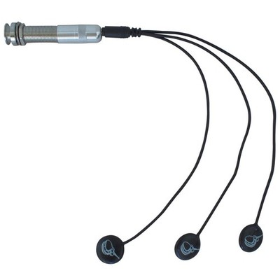 Journey Instruments Passive Piezo Acoustic Guitar Pickup, 3-Piezo Pickup