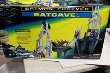 Vintage Batcave Playset 1995 BATMAN FOREVER Kenner Original Box Never Used