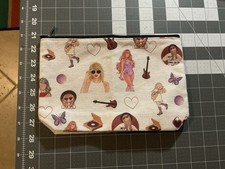 Taylor Swift Make Up Accessories Bag, Beauty Bag, Zipper Close, New Unused, T4