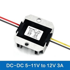 DC DC Boost Converter 5-11V to 12V 1A 2A 3A Step Up Voltage Regulator Car Power