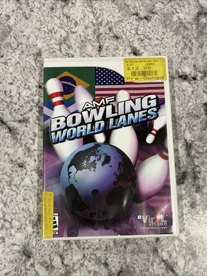 AMF Bowling: World Lanes (Nintendo Wii, 2008) Complete in Box
