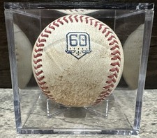 2022 Kyle Stowers Game Used Single Logo Baseball Career Hit #6 Baltimore Orioles